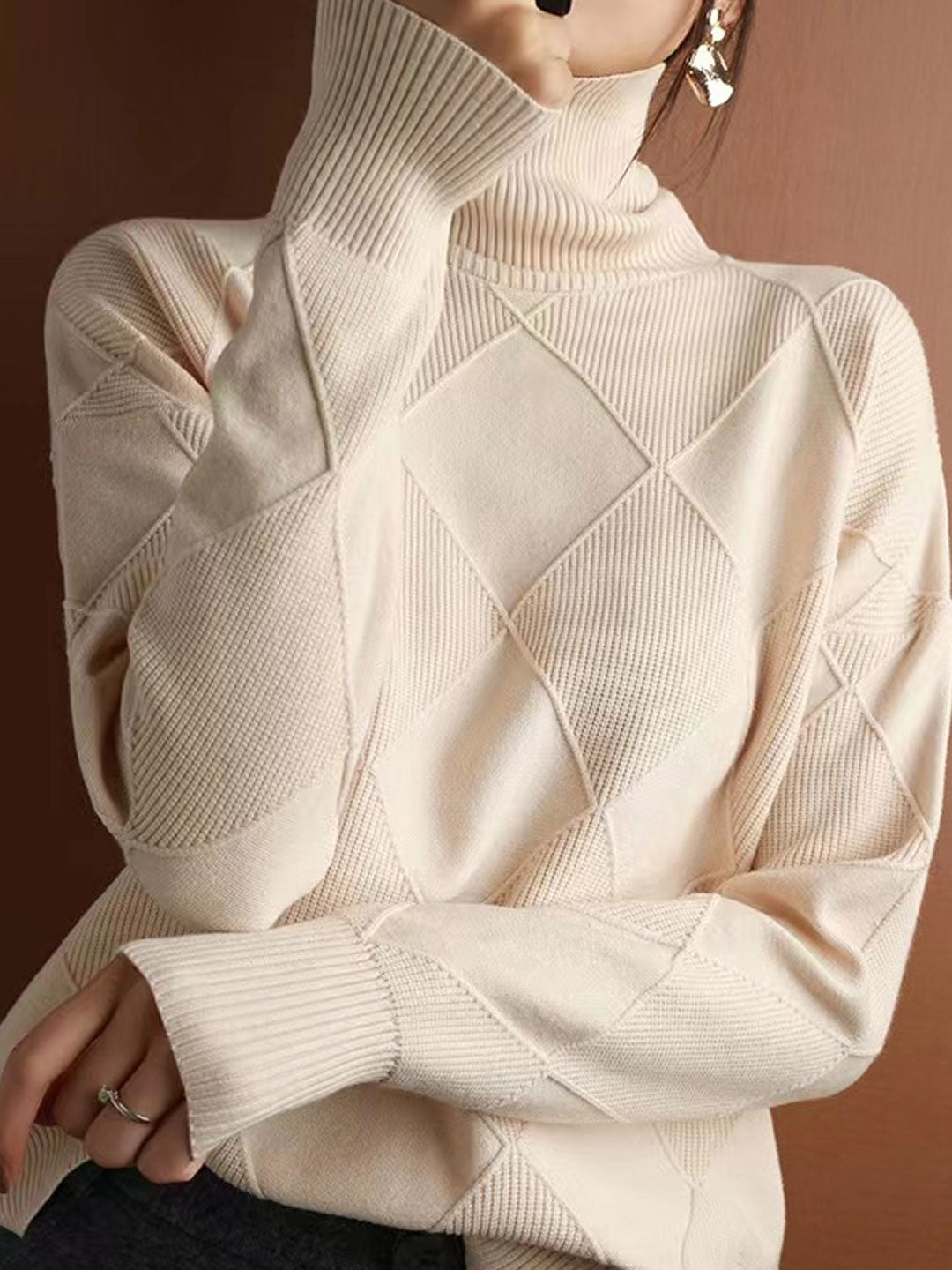 Rollkragenpullover | Strick | Warm und Stilvoll