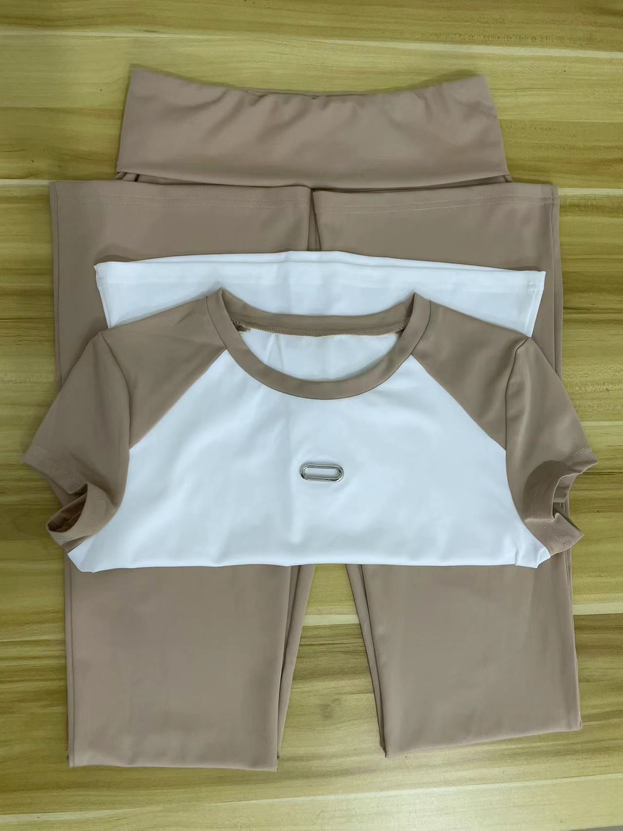 Zweiteiliges Set | Sportlich & Stylisch | Bequem & Figurbetont
