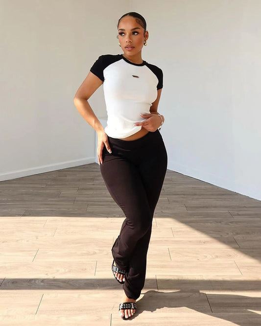 Zweiteiliges Set | Sportlich & Stylisch | Bequem & Figurbetont